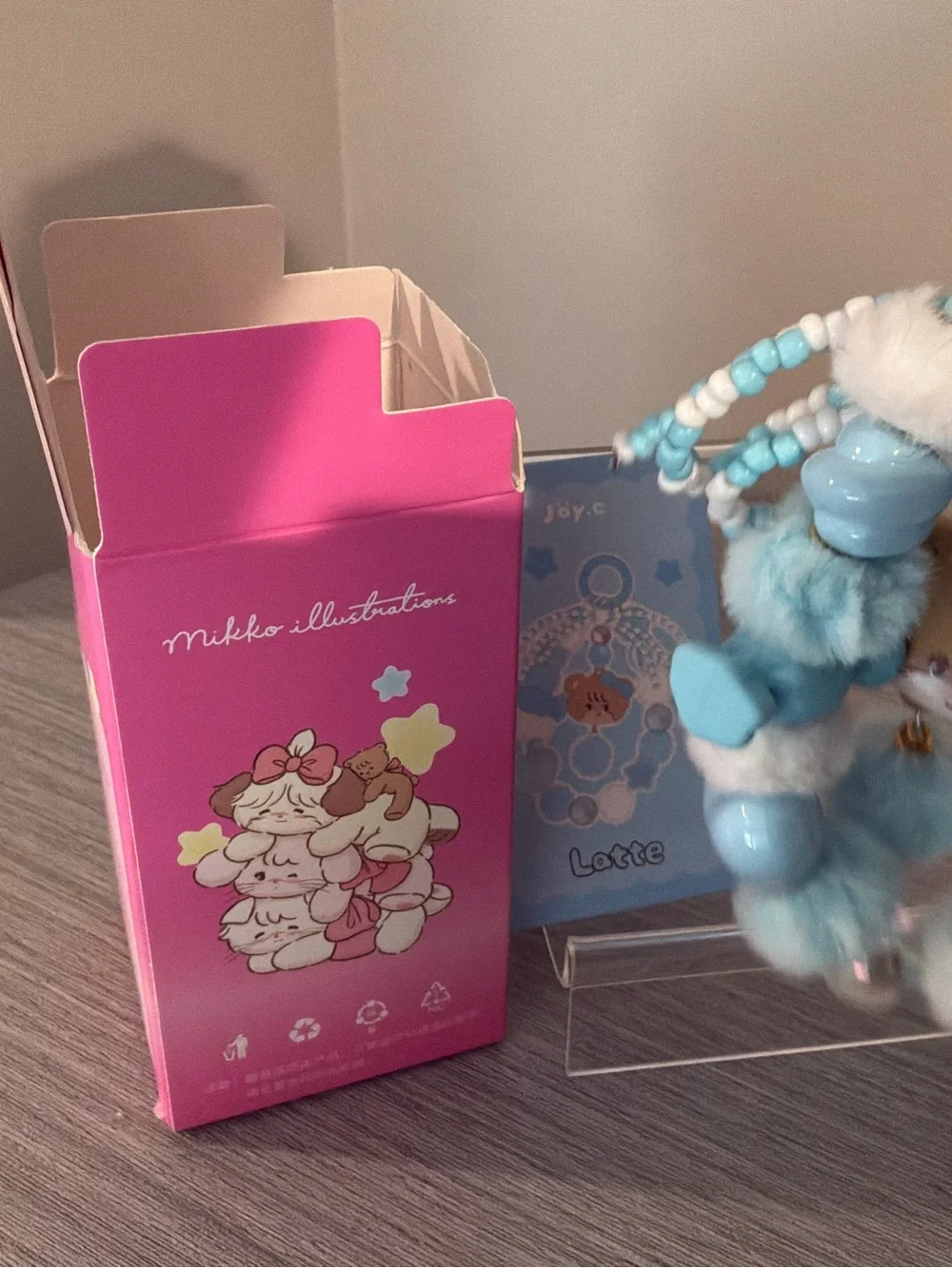 Mikko Phone Charm / Key Chain - Latte